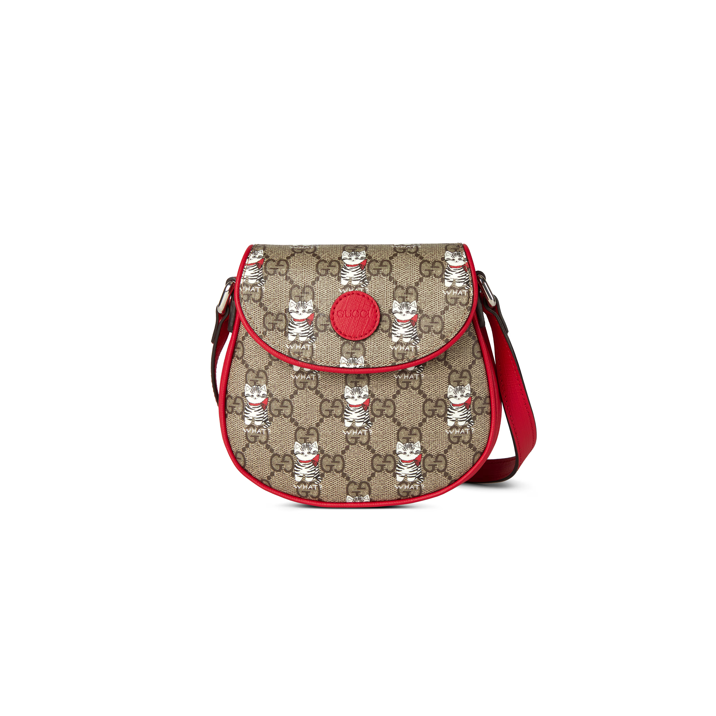 GUCCI CHILDREN'S PRINTED GG SHOULDER BAG 814014 (16*15*2.5cm)